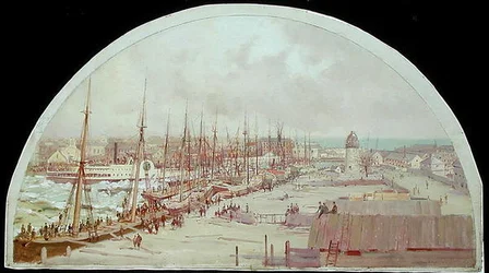 The Great Flood of Chicago in 1849