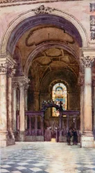 The Entrance to St Dunstan