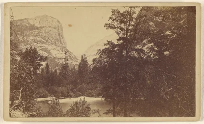 Mirror Lake, Yosemite Valley, Mariposa Co.