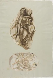 Woman with Child, and Pheme