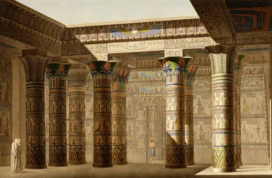 Portico of the Grand Temple of Philae, Nubia, c.1809-1812