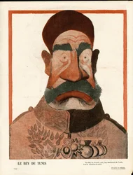 The Butter Plate, number 130, Satirical in Colors