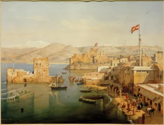 View of the Port of Beirut