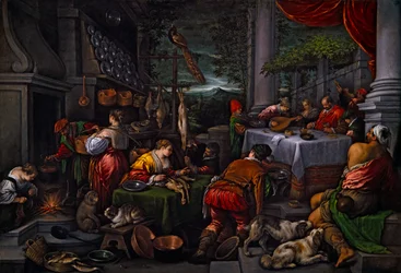 Lazarus and Dives, c.1570