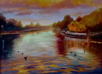 Twickenham Sunset, 2024
