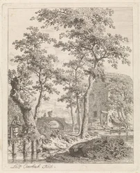 Farm by the Water (Landscapes with Figures series)