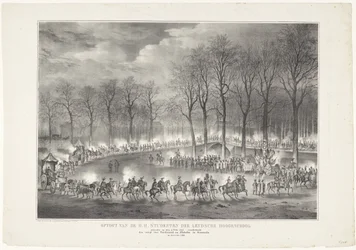 Procession of the Students of Leiden University Held on February 9, 1835, Representing the Entry of Ferdinand and Isabella into Granada on January 6, 1492