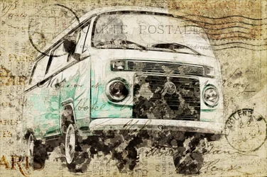 Nostalgic Travel Van