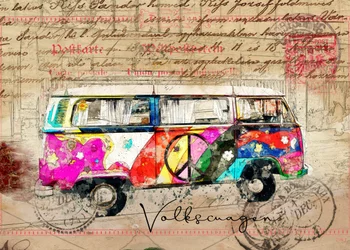 Psychedelic Peace Bus
