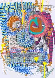 Vibrant Abstract Geometry