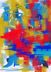Vibrant Abstract Strokes