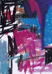 Vibrant Abstract Strokes