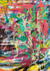 Vibrant Abstract Tangle