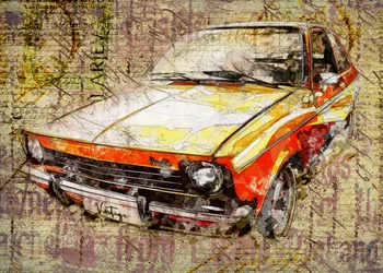 Vintage Car Art