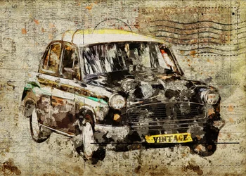 Vintage Indian Taxi
