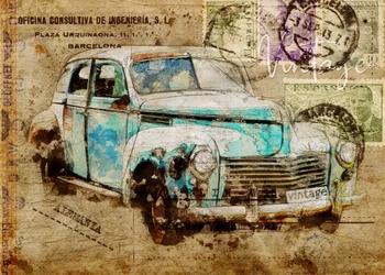 Vintage Travel Car
