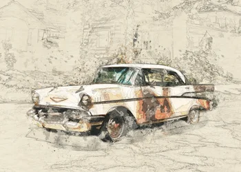 Weathered Car
