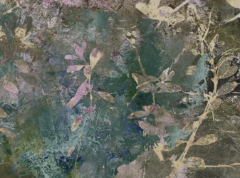 Botanical Grunge Leaves