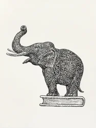 Elephant On a Book
