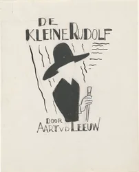 Design for a Book Cover for: Aart van der Leeuw, The Little Rudolf, 1930