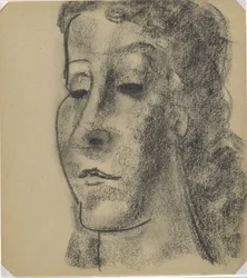 Portrait of a Woman Three-Quarter to the Left
