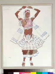 Ballets Russes: Bayadere Costume for the Ballet 