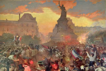 Carnival in Paris in Honour of the Russian Navy, 5th October 1893