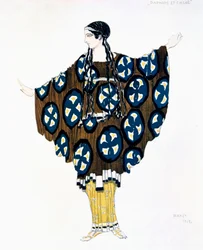 Costume Design for a Ballets Russes Production of Ravel