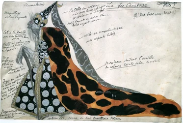 Fairy Carabosse, costume design for Tchaikovsky