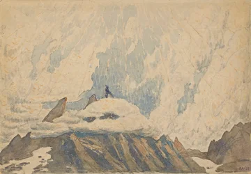 Stage design for the ballet La damnation de Faust by Hector Berlioz, early 1920s.