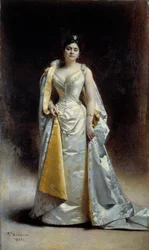 Full-Length Portrait of Madame Albert Cahen d