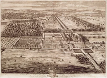 Prospect of Temple Newsam House from the East (engraved by Jan Kip)