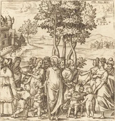 Christ Blesses the Children