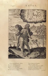 Hercules slaying Antaeus, from 