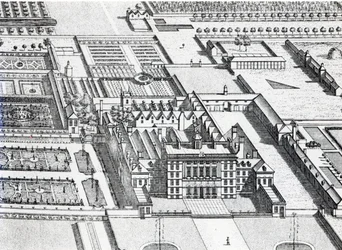 Badminton House on the County of Gloucester (detail)