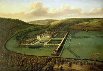 The Southeast Prospect of Hampton Court, Herefordshire