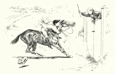 A Man Went a Hunting at Reigate, and Wished to Leap Over a High Gate