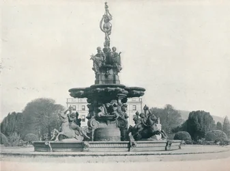 Fountain at Curraghmore, The Seat of the Most Hon. the Marquess of Waterford