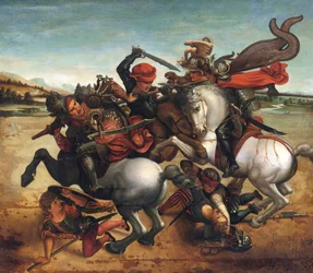 The Fight for the Standard from The Battle of Anghiari