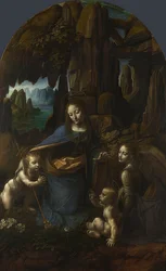 The Virgin of the Rocks (for the Altar of San Francesco in Milan)