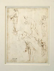 Study of Figures for the Adoration of the Magi