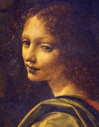 Face of angel, (detail)