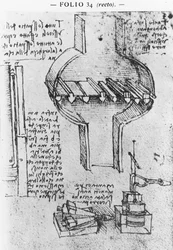 Fol. 34r from Manuscript E, 1513-14
