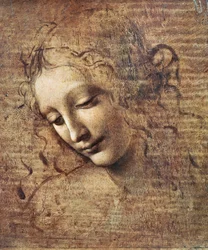 Head of a Young Woman with Tousled Hair or, Leda