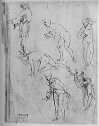 Six Studies of Figures, 1481-1483