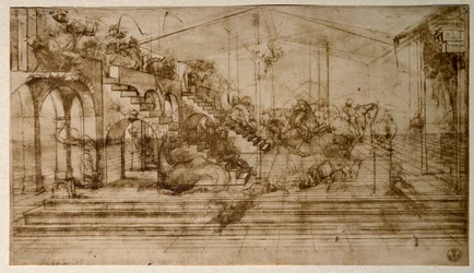 Study for the Adoration of the Magi