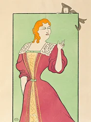 Actress Marie-Louise Marsy in Role of Elmira in Tartuffe