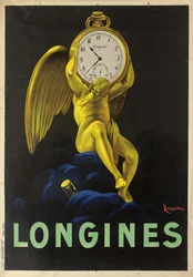 Advertising Poster for the Swiss Watchmakers Longines