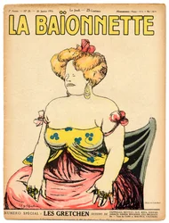 Cover of La Baionnette, Satirical in Colors