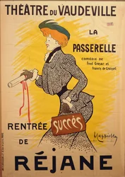 Theatre du Vaudeville: La Passerelle by Leonetto Cappiello